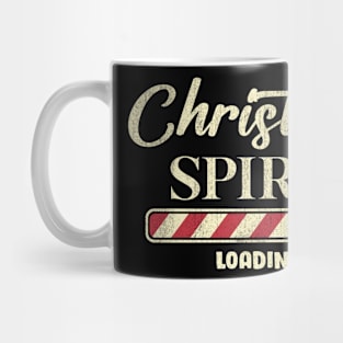 Christmas Spirit Loading Holidays Winter Mug